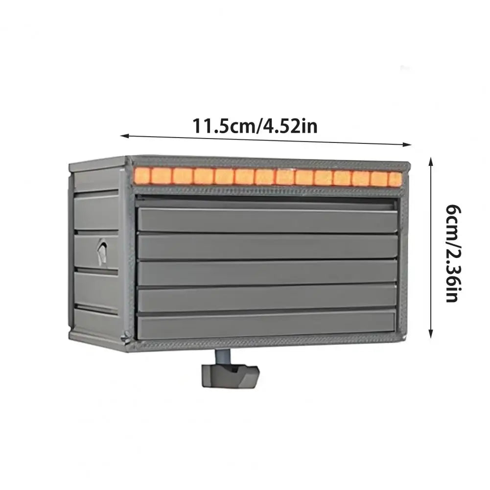 Key Holder Car Garage With Opening Door, Key Holder Storage Rack For Entryway