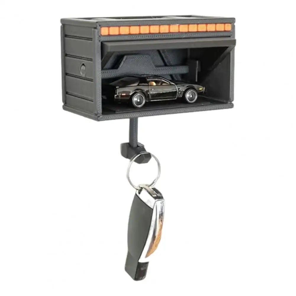 Key Holder Car Garage With Opening Door, Key Holder Storage Rack For Entryway